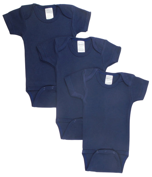 Navy Bodysuit Onezies (Pack of 3) - Navy