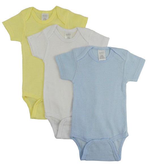 Pastel Boys Short Sleeve Variety Pack - Blue/Yellow/White