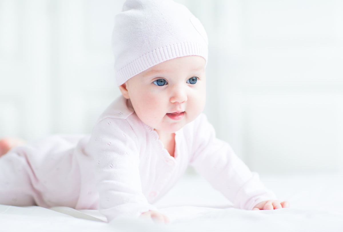 Preemie Cap and Bootie Set - Blue