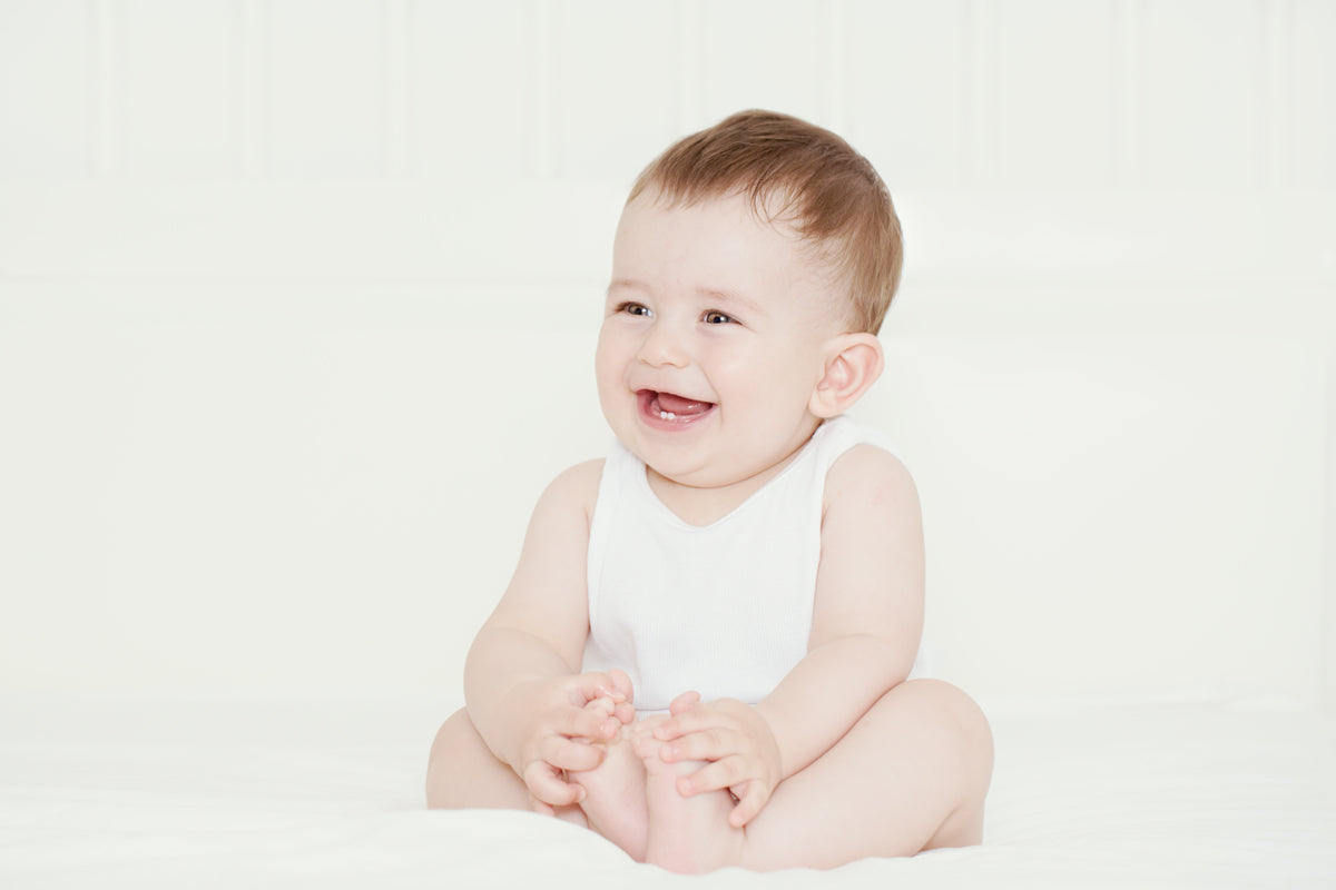 Baby Boys Caps, Booties and Mittens (Pack of 8) - White/Blue