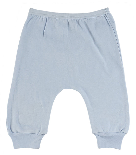 Infant Blue Jogger Pants - White