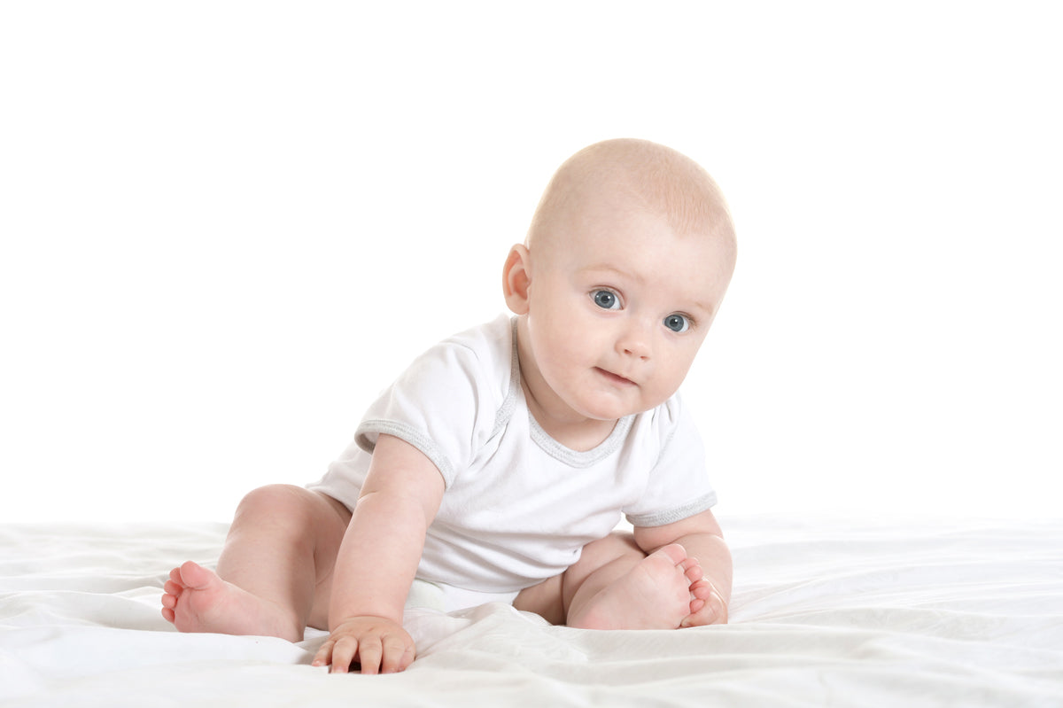 Unisex Baby 10 Pc Layette Sets - White/Blue