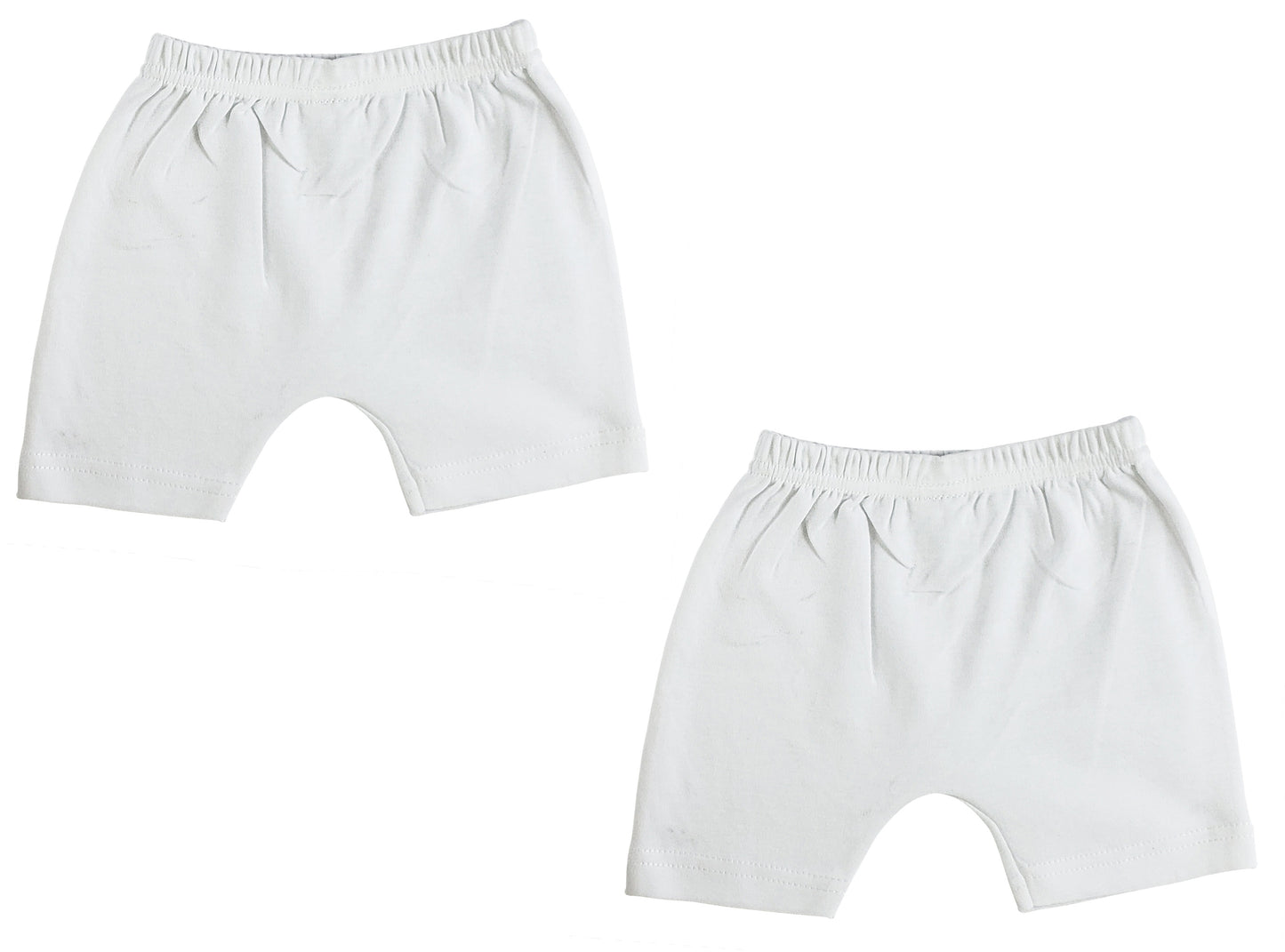 Infant Shorts - 2 Pack - White